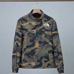 The North Face Camouflage lambskin jacket